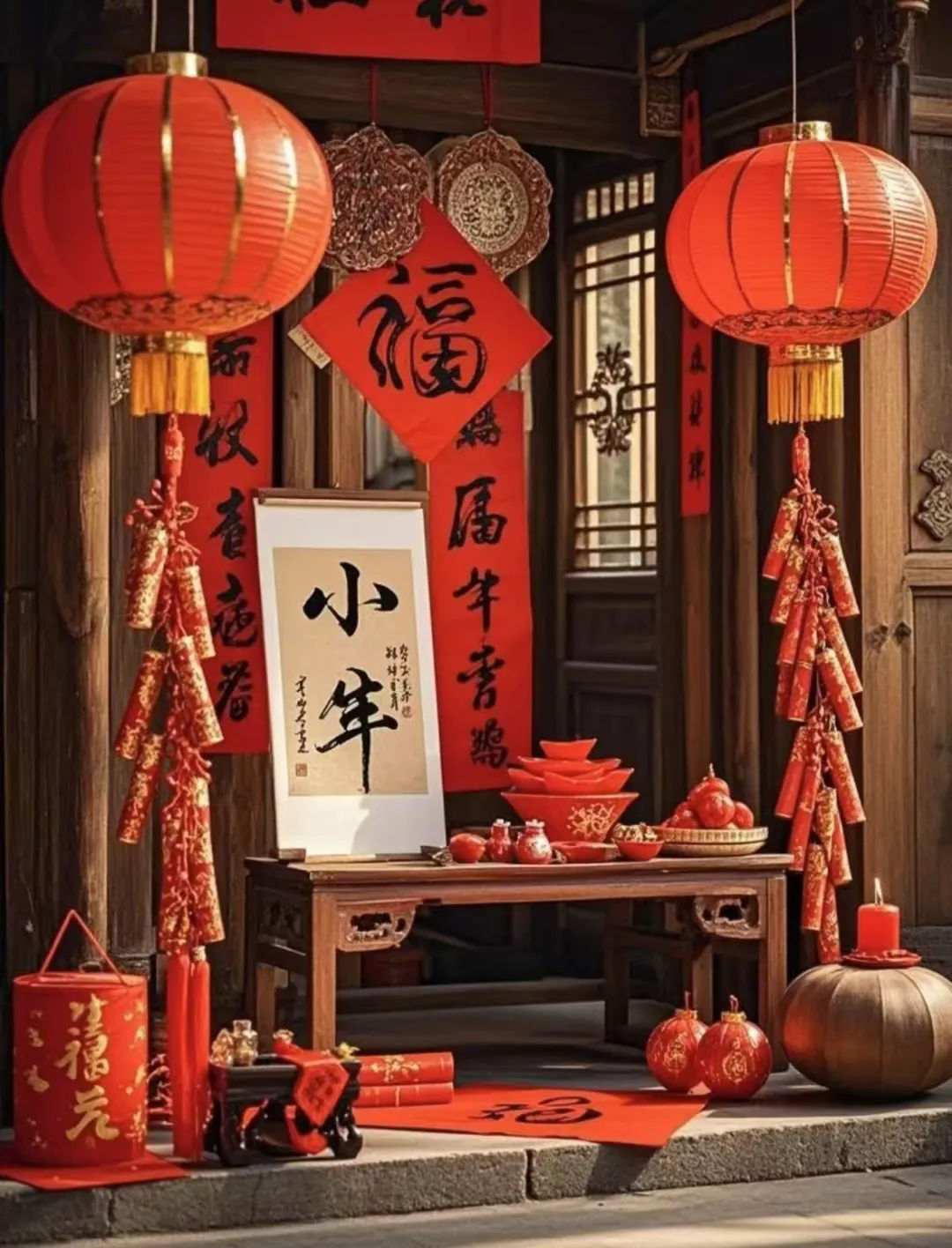 過小年，迎大年，人間至味是團圓